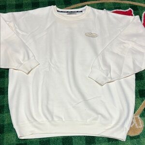 Vintage Slazenger Sweater Mens XL Cream Atkinson Country Club NH Embroidered